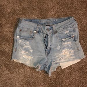 AE high rise shorties